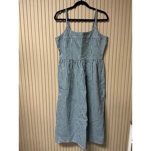 Levi’s Premium Women’s Alessie Bustier Dress Blue Size L